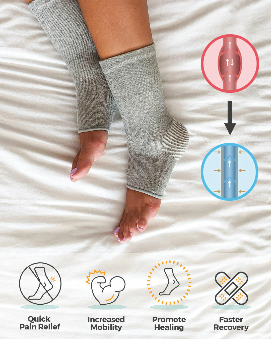 Sootheeva bamboe compressiesokken